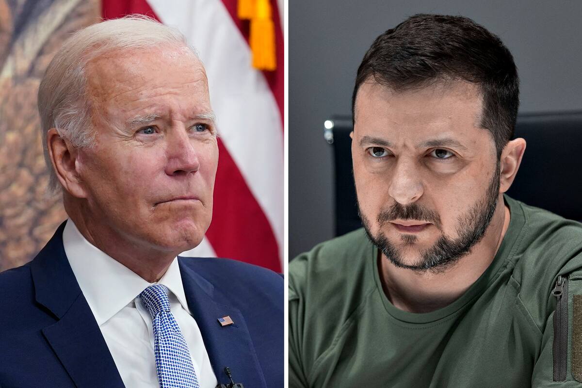 Volodimir Zelenski agradeció a Joe Biden el apoyo que le han brindado a Ucrania desde el inicio de su gestión para enfrentar la invasión de Rusia