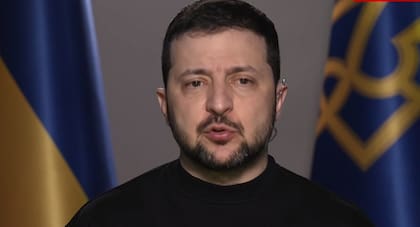 Volodimir Zelensky durante una entrevista exclusiva con CNN