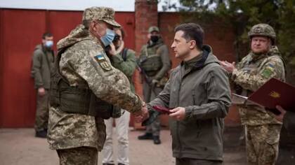 Volodomir Zelensky, presidente ucraniano