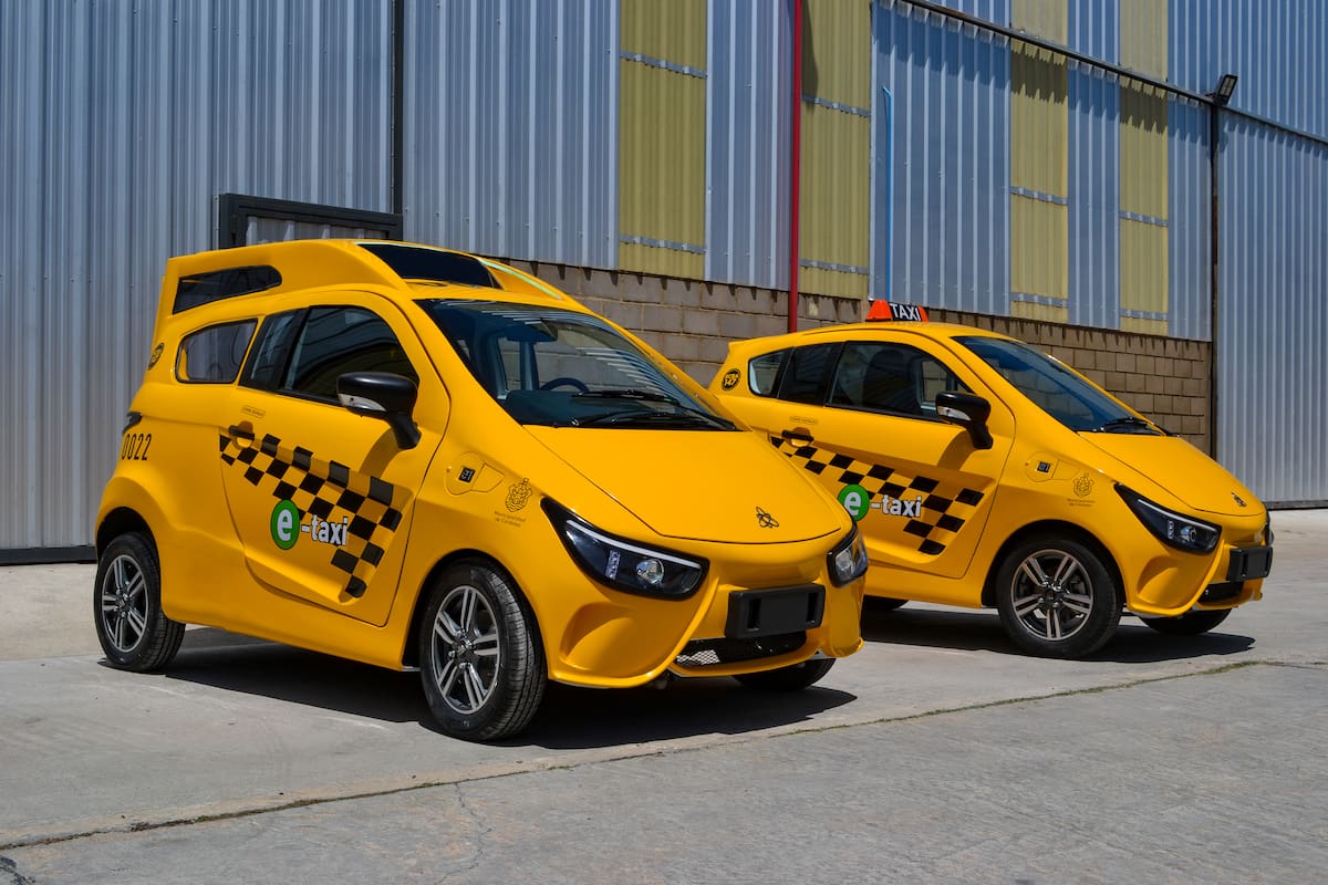 Volt Motors presentó a sus e-taxis que llegarán al mercado el año que viene.