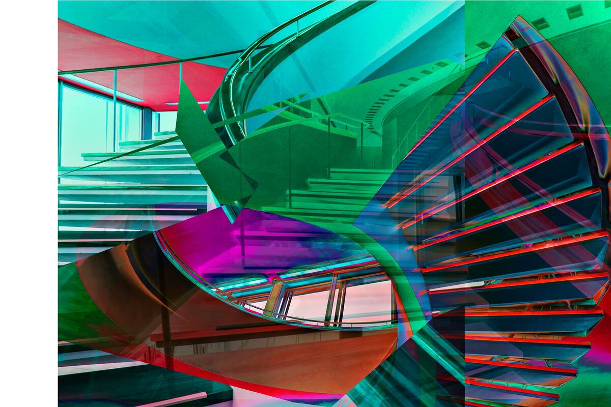 Volúmenes del vacío, impresión digital sobre papel