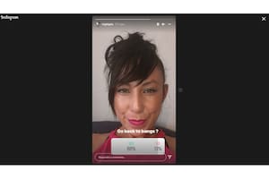 "¿Volvemos al flequillo?" le preguntaba Thea-Mai Baumann, hace más de tres años, a sus seguidores de Instagram. El 88% opinaba que sí