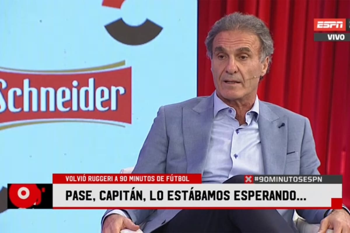 Volvió Oscar Ruggeri