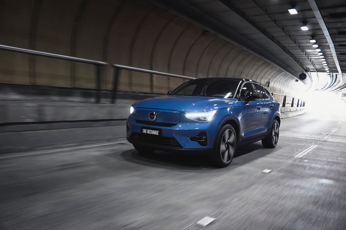 Volvo C40, SUV eléctrico que llegará a la Argentina