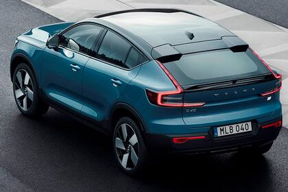 Volvo presentó su nuevo auto eléctrico, el C40