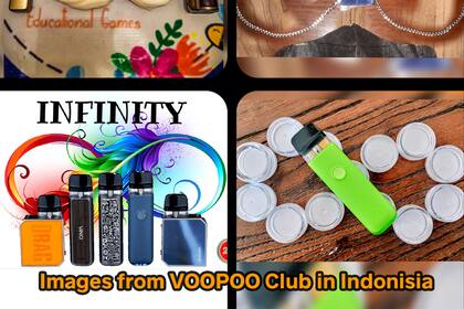 VOOPOO Club infinite symbol creation works (Photo: Business Wire)