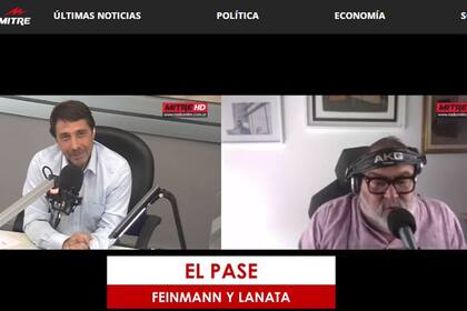 “Vos Edu tenés una noción antigua de Tinder, ir a comer primero es de conservador, Tinder es palo y a la bolsa”, le dijo Lanata a Feinmann