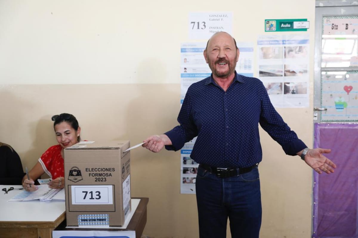 Votación de Gildo Insfran en la provincia de Formosa