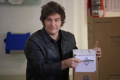 Votación de Javier Milei en UTN Belgrano.
Elecciones legislativas 2025; política; Boleta única; BUP
