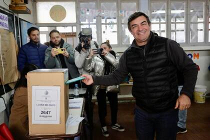 Votación de Omar De Marchi en las PASO provinciales de junio