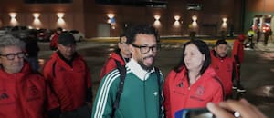 Vozinha llegó a Chile para sumarse a Colo Colo luego de las demoras que generaron dudas sobre su fichaje
