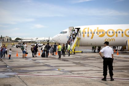 Un vuelo de Flybondi desde El Palomar