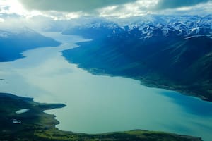 Cómo es sobrevolar los paisajes más increíbles de la Patagonia