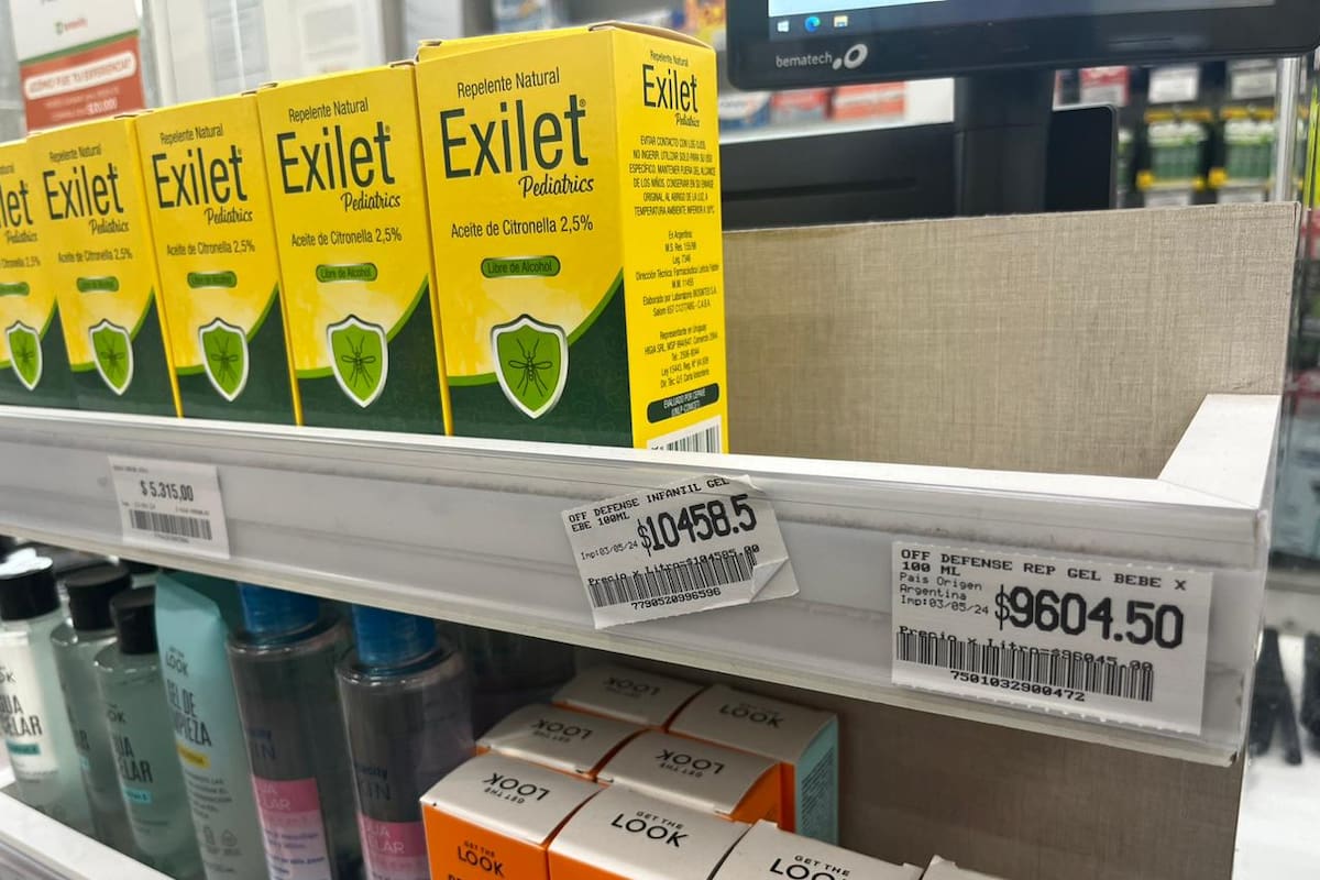 Vuelve a escasear el repelente en comercios porteños