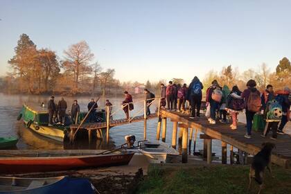 Vuelven a funcionar las lanchas que transportan a los chicos del Delta a la escuela en Ibicuy, Entre Ríos