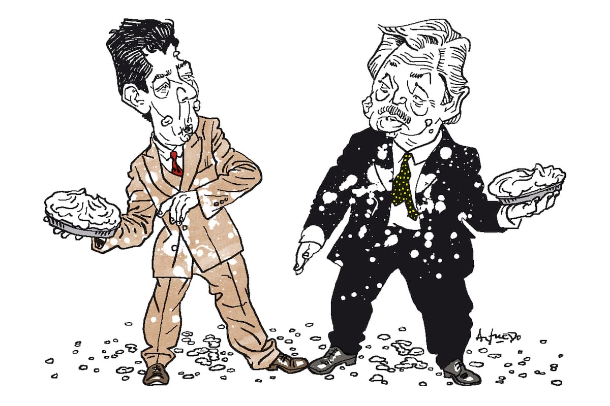 Wado de Pedro y Alberto Fernandez