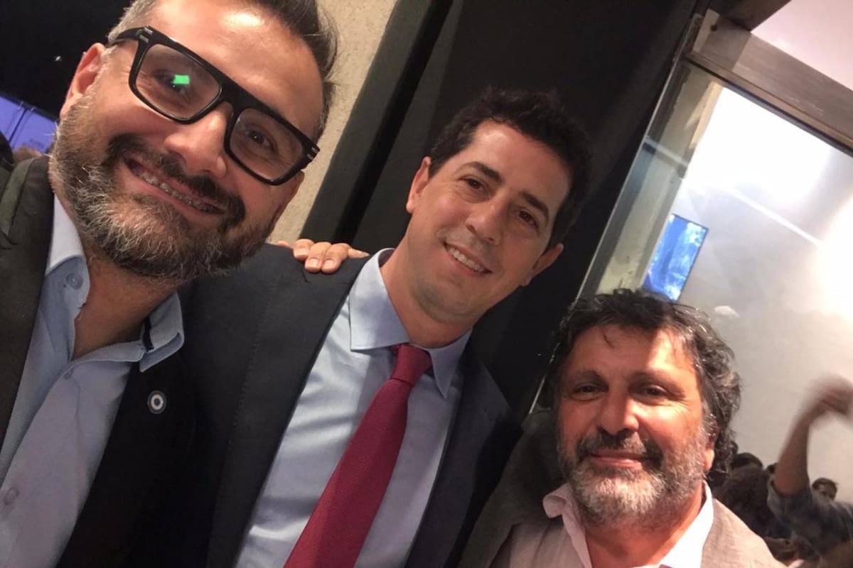 Wado de Pedro y Claudio Cholakian