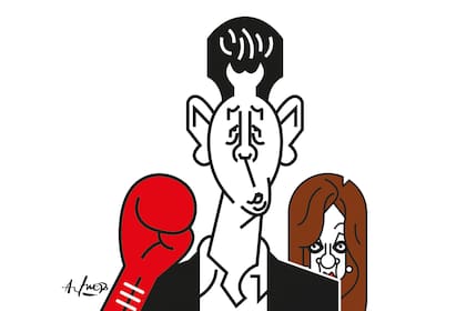 Wado de Pedro y Cristina Fernández de Kirchner