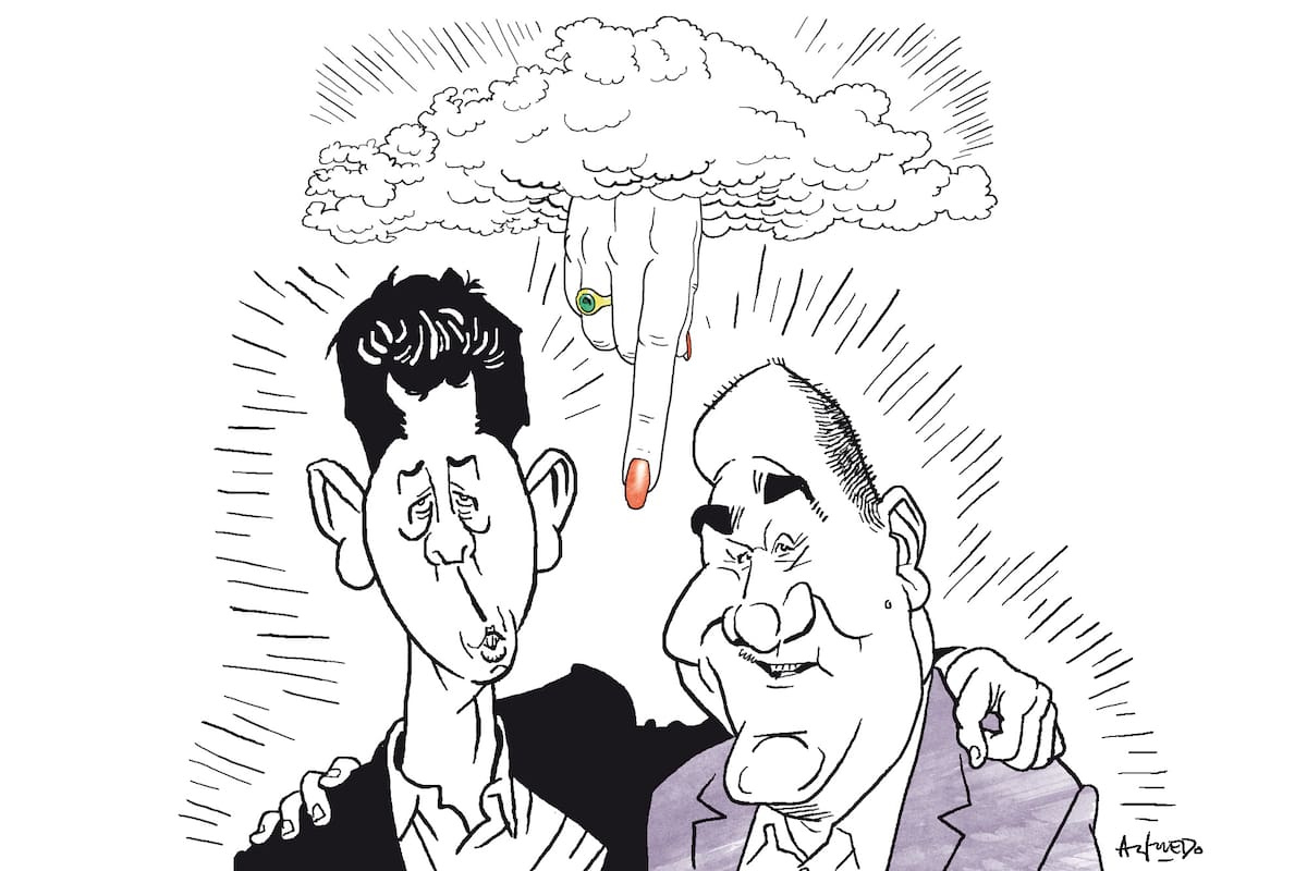 Wado de Pedro y Juan Manzur