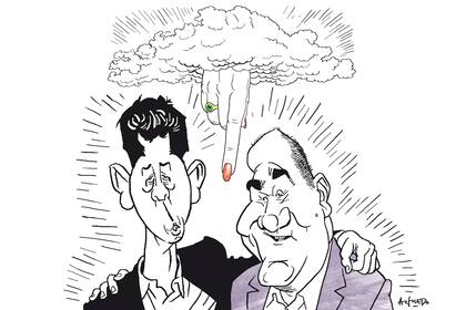 Wado de Pedro y Juan Manzur