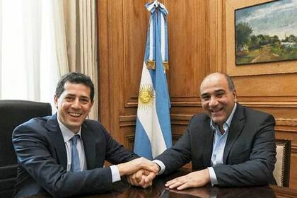 Wado de Pedro y Juan Manzur, la fórmula de Unión por la Patria para competir en las elecciones