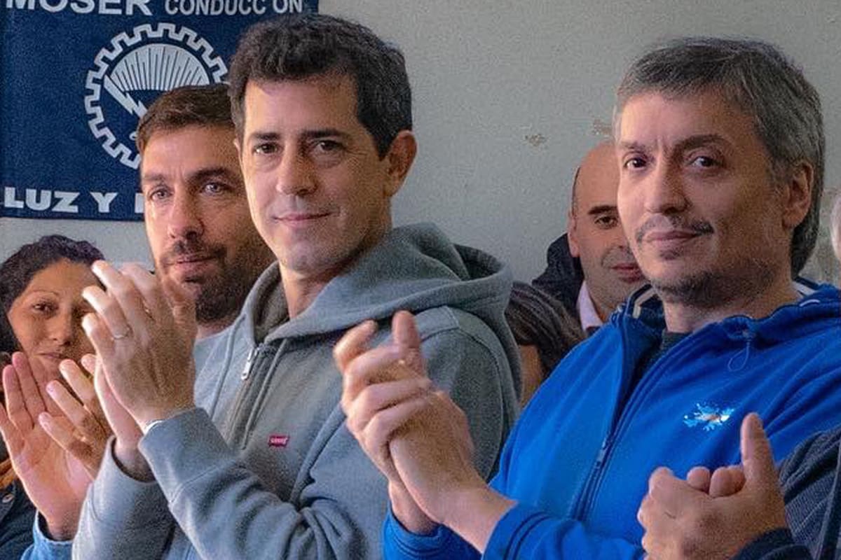 Wado de Pedro y Máximo Kirchner, duros con el presidente Alberto Fernández