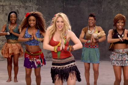 Waka waka fue la canción del Mundial (Captura video)