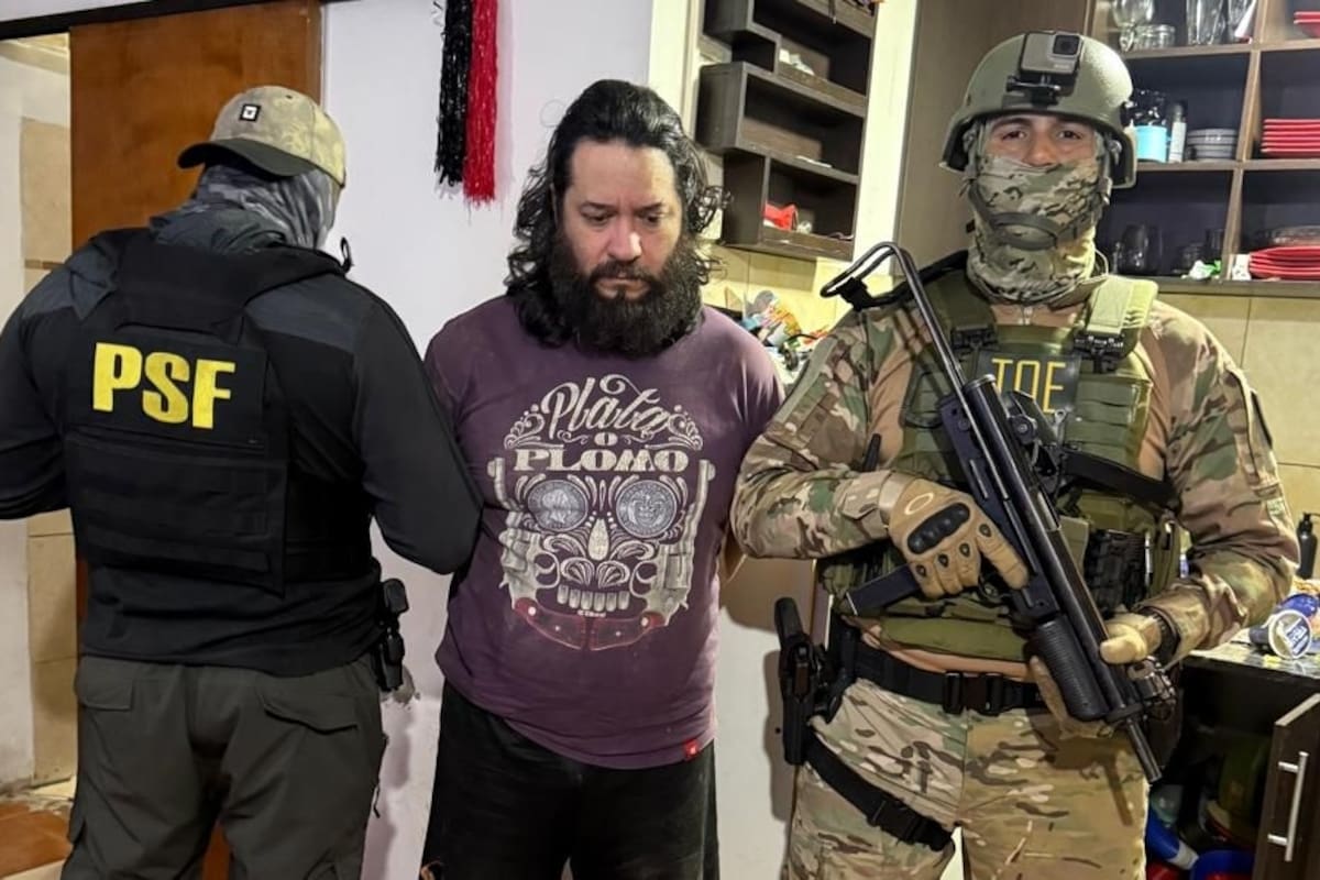 Waldo Bilbao, detenido en un departamento céntrico de Rosario