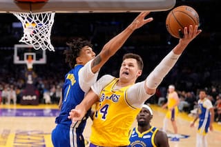 Debut perfecto de Walker Kessler con Lakers: 12 de 12 en triunfo por 127-105 ante Warriors