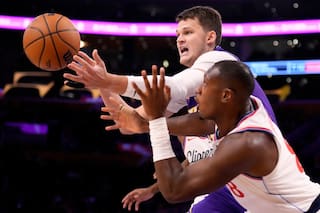 Austin Reaves y Walker Kessler guían a Lakers a triunfo ante Clippers por 125-117