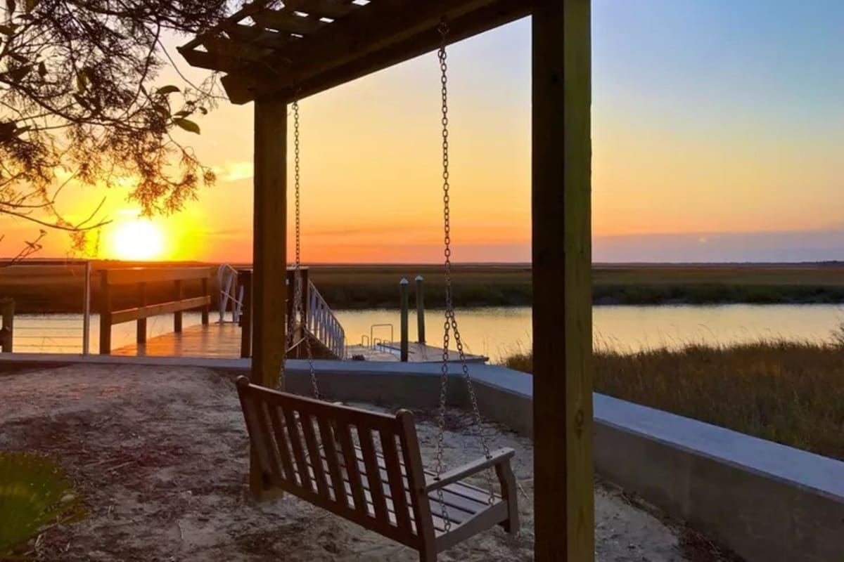 Walker's Landing es un mirador casi desconocido de la Isla Amelia de Florida (Foto: Kara Franker)