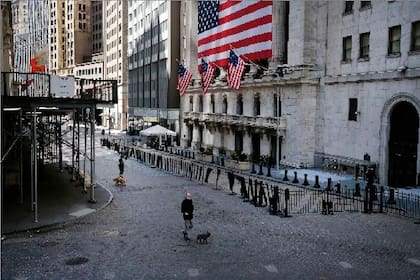 Wall Street vacía