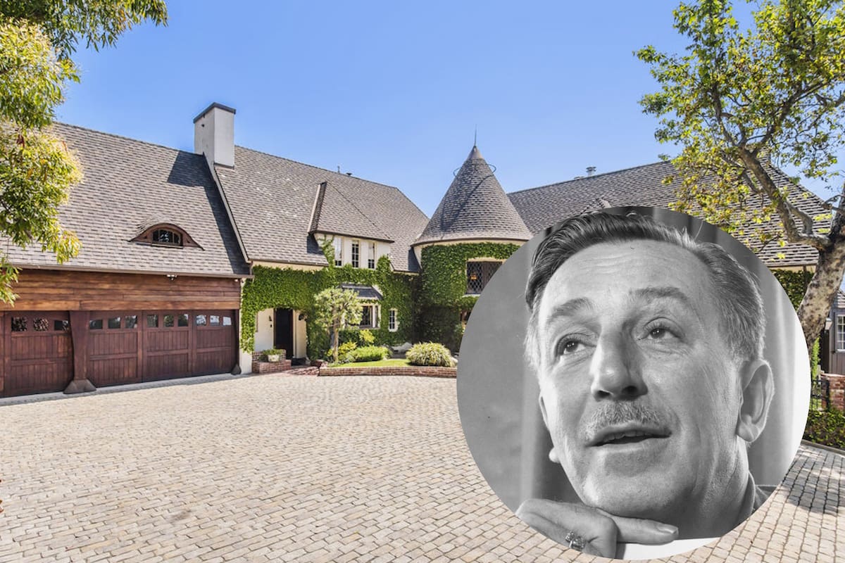 Walt Disney encontró en esta residencia, a las afueras de Los Ángeles, la inspiración para crear su imperio