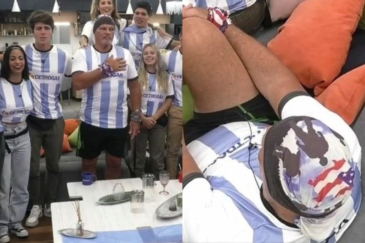 Walter "Alfa" Santiago indignó al público al "ningunear" la bandera argentina en el debut del seleccionado nacional en Qatar