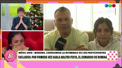 Walter Festa: "La separación no se dio por falta de amor, se dio por otros motivos"