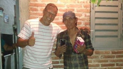 Walter llegó a la noche a su casa y se sorprendió por la repercusiones de su gesto