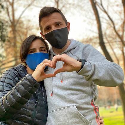 Walter Montillo y su esposa, Melina, un gran sostén mutuo en los momentos difíciles.
