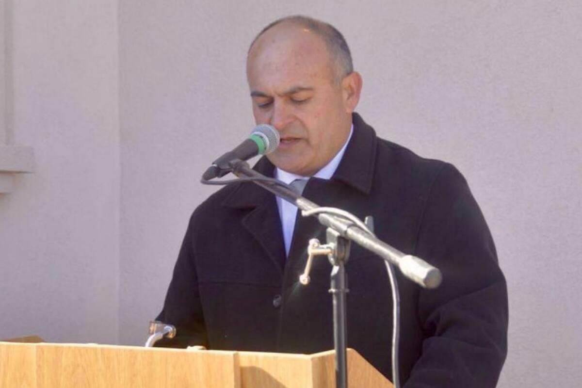 Walter Sola, jefe comunal de Villa Saralegui, Santa Fe