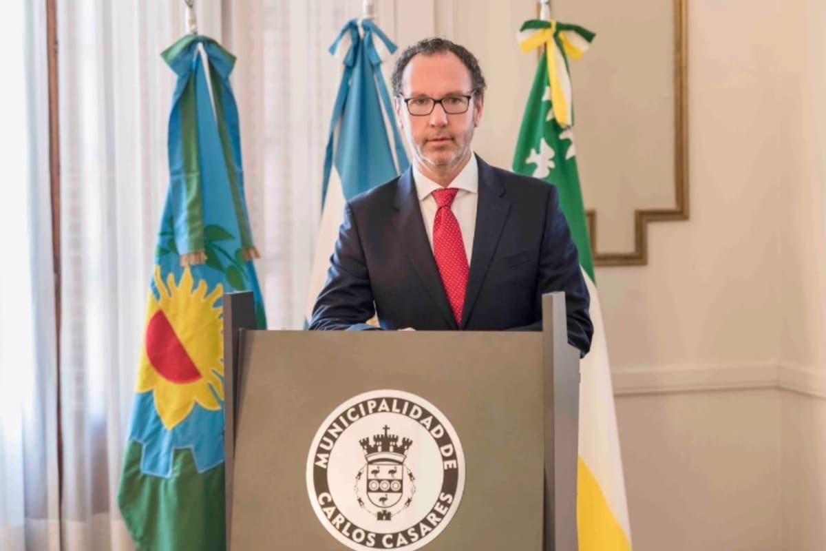Walter Torchio, intendente de Carlos Casares