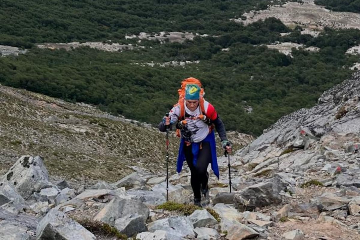 Walter Wade, en uno de sus tantos recorridos en La Misión