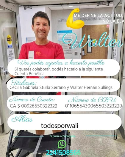 Walter y su familia crearon una campaña solidaria