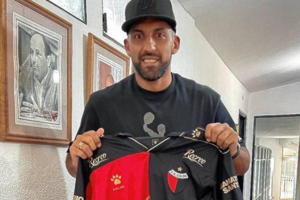 Wanchope Abila dejó atrás los días tormentosos en Boca y se sumó a Colón