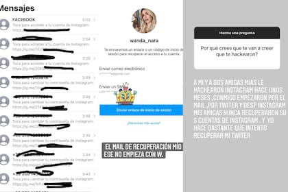 Wanda compartió lo que le sucedió en las redes (Foto Instagram @wanda_nara)