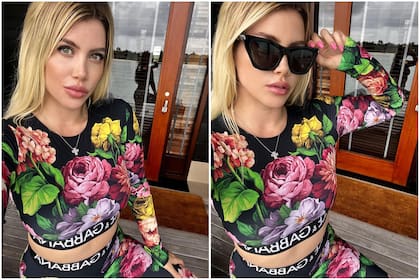 Wanda compartió su look para disfrutar de las islas Maldivas (Foto: Instagram @wanda_nara)