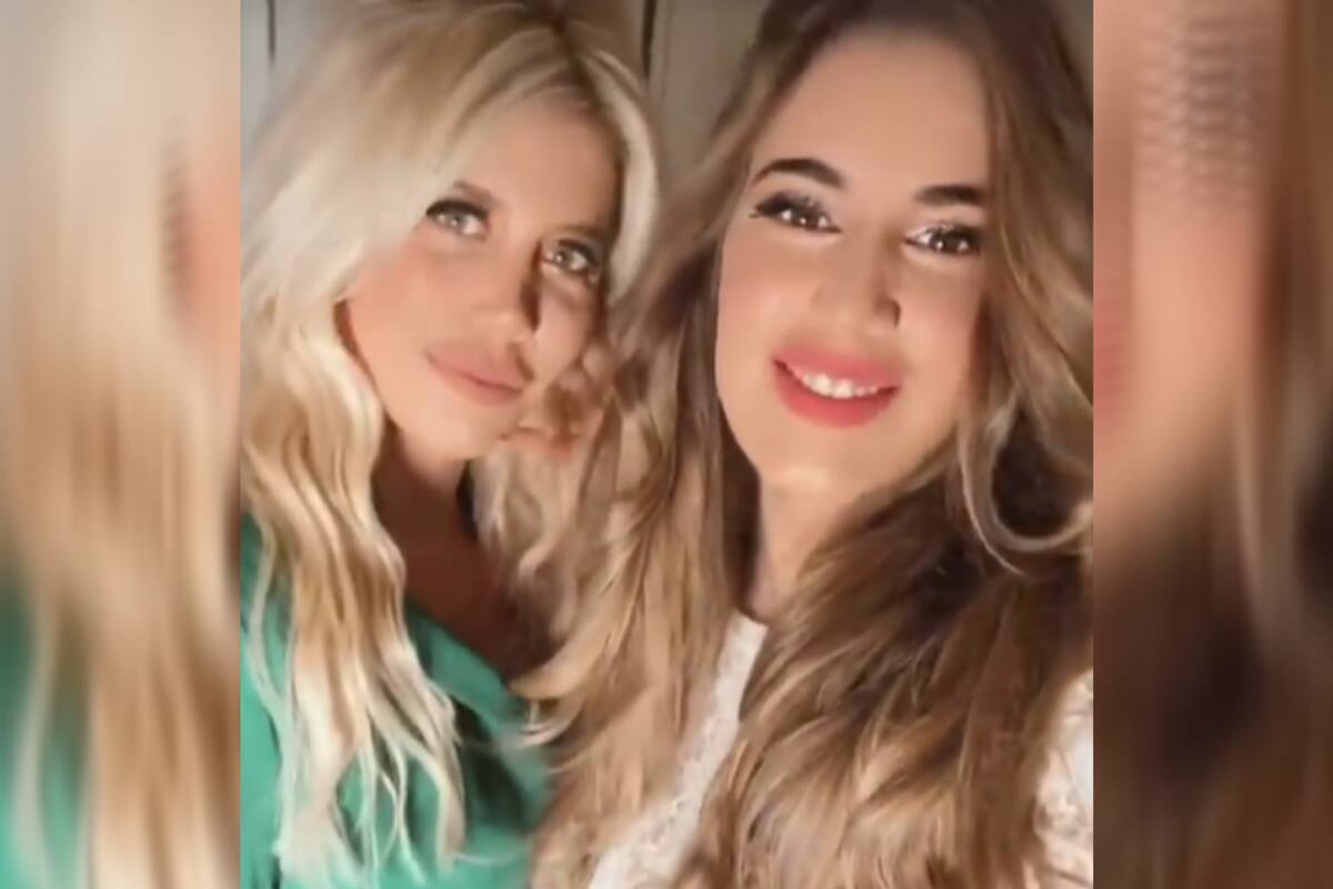 Wanda Nara aprovechó el fin de semana para salir con amigos