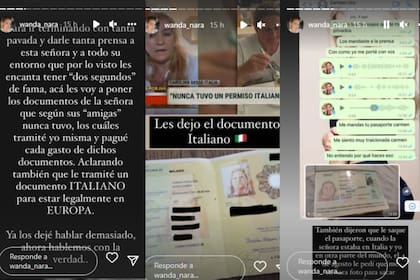 Wanda Nara apuntó contra su exempleada (Foto Instagram @wanda_nara)
