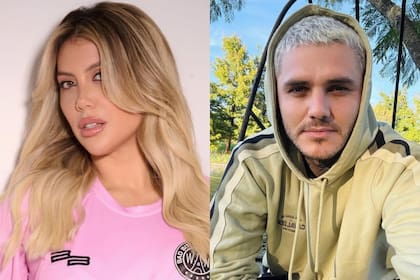 Wanda Nara arremetió contra Mauro Icardi y aseguró que no quiere ver a sus tres hijos varones (Foto: Instagram @wanda_nara / @mauroicardi)