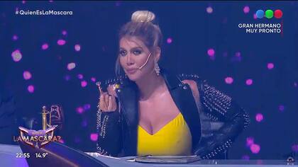 Wanda Nara aspira al Martín Fierro revelación por su labor en ¿Quién es la máscara?