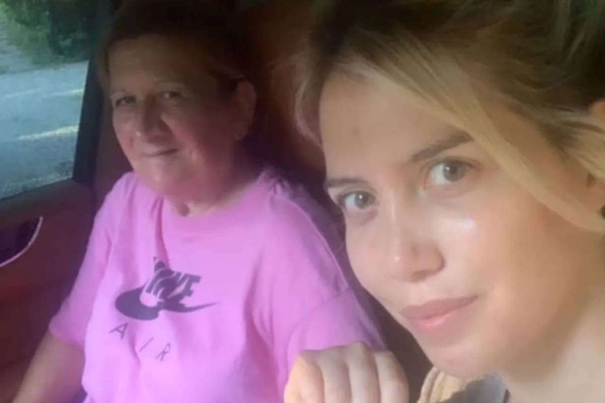 Wanda Nara compartió una carta de Carmen (Foto Instagram @wanda_nara)