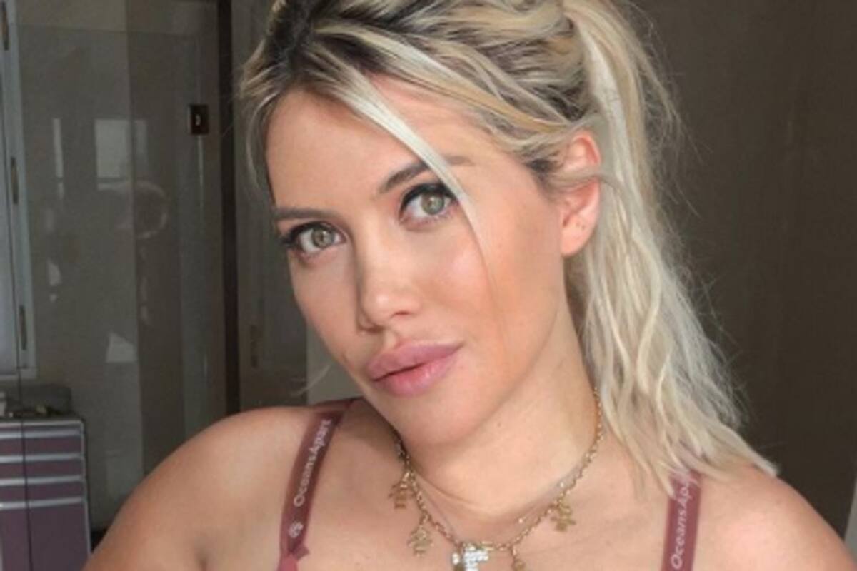 Wanda Nara compartió una foto desde la sala de aparatos de su casa y sorprendió con el gimnasio que tiene en su hogar